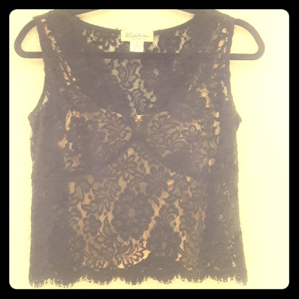 Brooks Brothers Lace top